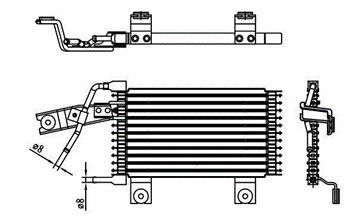 Top Rated Oil Cooler Assy untuk Nissan Teana L33 QR25 2013-2018 21606-3TN0A 21606-3TS0A