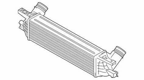 FR3Z-6K775-A Intercooler Cooler Untuk Changan Ford Mustang 2015-2021 Fitting Mobil