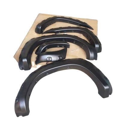 Customized Silver Car Wheel Fender Flare untuk Toyota Tacoma 2005-2011 Long Bed