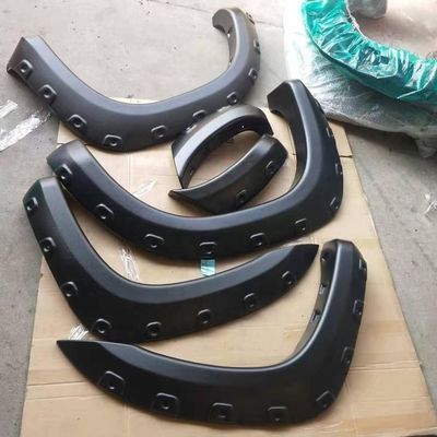 Customized Silver Car Wheel Fender Flare untuk Toyota Tacoma 2005-2011 Long Bed