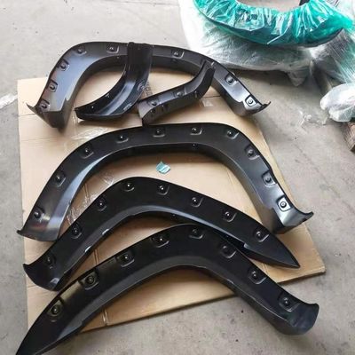 Customized Silver Car Wheel Fender Flare untuk Toyota Tacoma 2005-2011 Long Bed