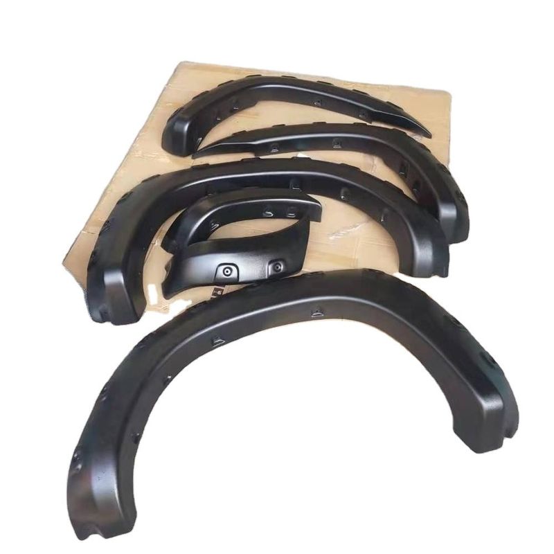 Customized Silver Car Wheel Fender Flare untuk Toyota Tacoma 2005-2011 Long Bed